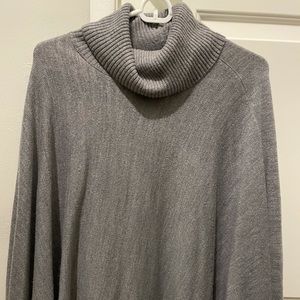 Grey Women’s One Size Poncho